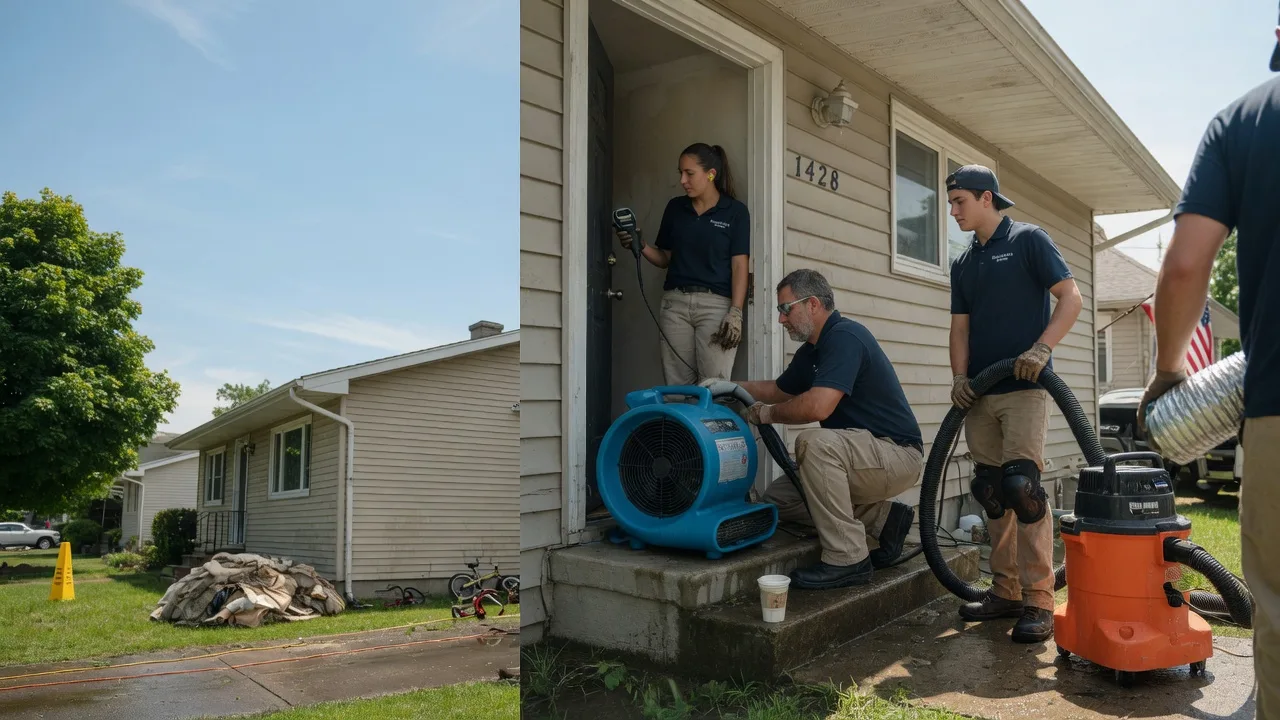 Water Damage Restoration in Holbrook, PA near me